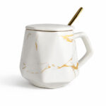 Taza Con Cuhara Y Tapa Varios Colores 420Ml