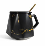 Taza Con Cuhara Y Tapa Varios Colores 420Ml - Imagen 4