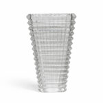 Florero Cuadrado De Vidrio 13X22.5 Cm