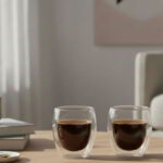 Juego De 2 Tazas Doble Pared De Vidrio - Imagen 3