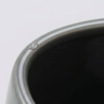 Vaso De Ceramica Seda Gris - Imagen 2