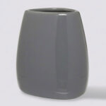 Vaso De Ceramica Seda Gris - Imagen 3