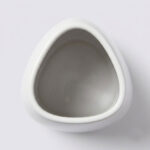 Vaso De Ceramica Seda Blanco - Imagen 2