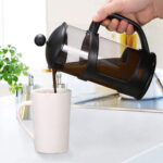 Cafetera Prensa Francesa 350Ml De Vidrio Con Plastico - Imagen 6