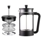 Cafetera Prensa Francesa 600 Ml De Vidrio Con Acero - Imagen 2