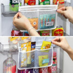 Bolsa De Malla Para Refrigerador Blanco 22X13 Cm En Mesh - Imagen 4