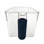 Organizador De Acrilico Con Asa Transparente 27.5X12X15 Cm - Imagen 3