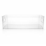 Organizador De Acrilico Transparente 25.5X10X7.5 Cm