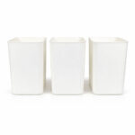 Caja De Almacenamiento Con 3 Compartimentos 34.5X16X14.5 Cm En Plastico - Imagen 2