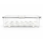 Organizador Para Huevos Transparente 31.5X16X7.5 Cm De Acrilico - Imagen 2