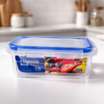 Contenedor Cuadrado Con Tapa 200Ml De Plastico - Imagen 4