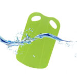 Tablapara Picar Antideslizante Y Plegable 35X24.7 Verde De Plastico - Imagen 3