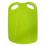 Tablapara Picar Antideslizante Y Plegable 35X24.7 Verde De Plastico