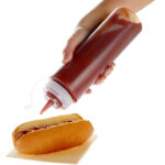 Botella Para Aderezo 200Ml De Plastico Blanca - Imagen 4