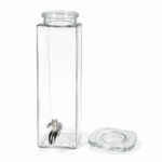 Jarra Para Agua 2000 Ml En Vidrio Transparente - Imagen 4