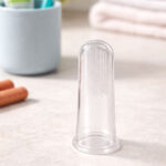 Cepillo De Dientes Dedal Para Perro De Silicon Transparente - Imagen 3