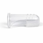 Cepillo De Dientes Dedal Para Perro De Silicon Transparente