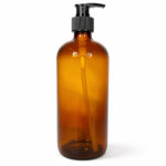 Dosificador De Vidiro Ambar 500 Ml