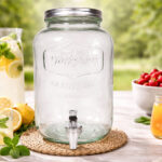 Dispensador De Agua De Vidrio 8 L 20X32 Cm - Imagen 5