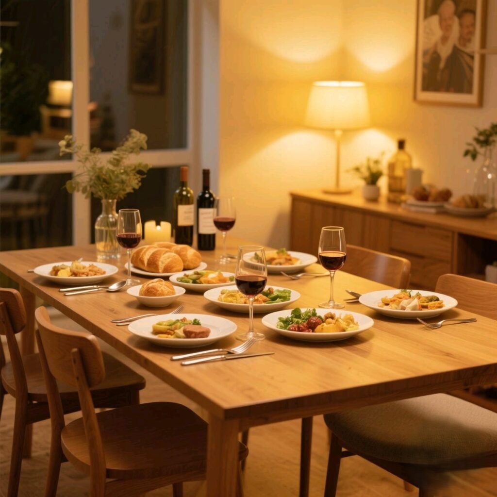 cena para abuelos